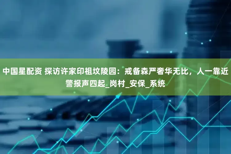 中国星配资 探访许家印祖坟陵园：戒备森严奢华无比，人一靠近警报声四起_岗村_安保_系统