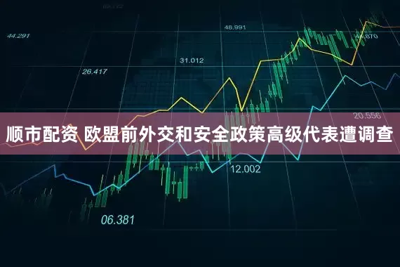 顺市配资 欧盟前外交和安全政策高级代表遭调查